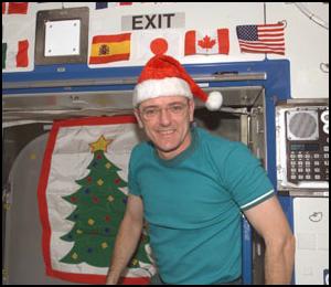 La Navidad también ha llegado a la ISS. (Foto: NASA)
